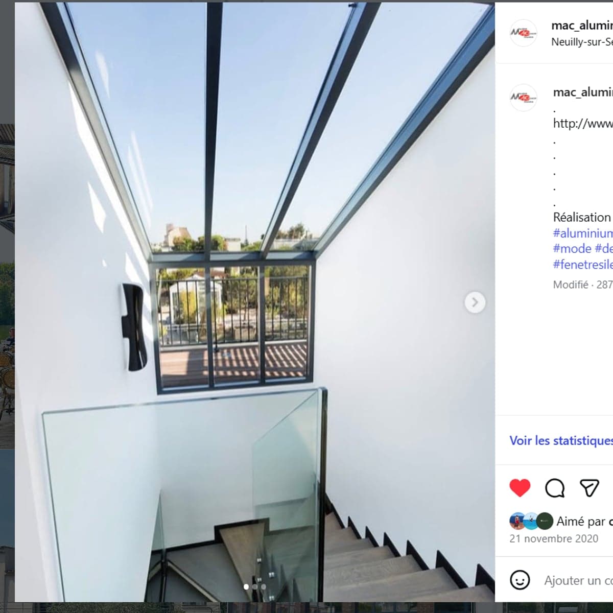 Terrasse résidentielle Neuilly-sur-Seine